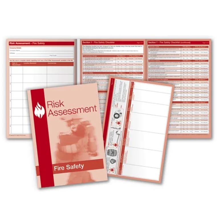 Documents for a fire risk assessment